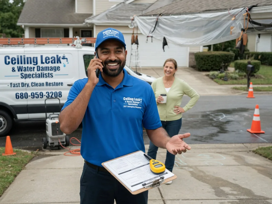 Ceiling Leak Cleanup Little Sioux, IA FAQs